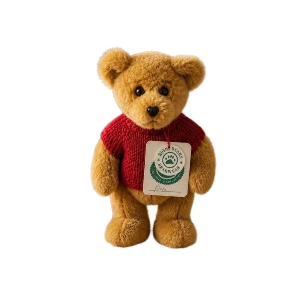 Boyds Bears Polo Bearwear Plush Bear with Red Sweater